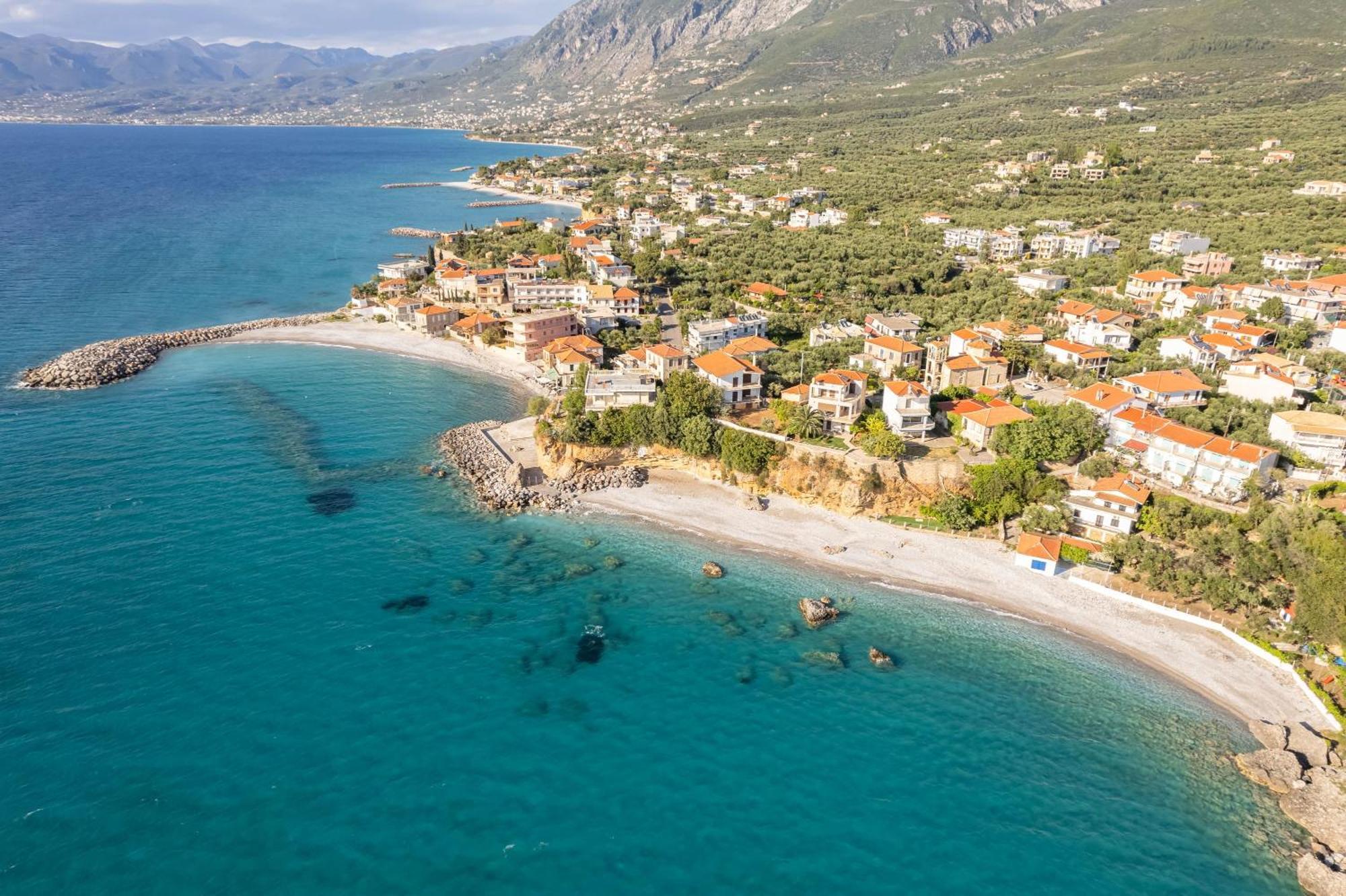 Avia Blue Maisonettes - Messinia Gulf Retreat Ngoại thất bức ảnh